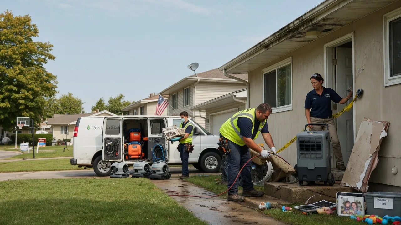 Water Damage Restoration in Nanty Glo, PA near me